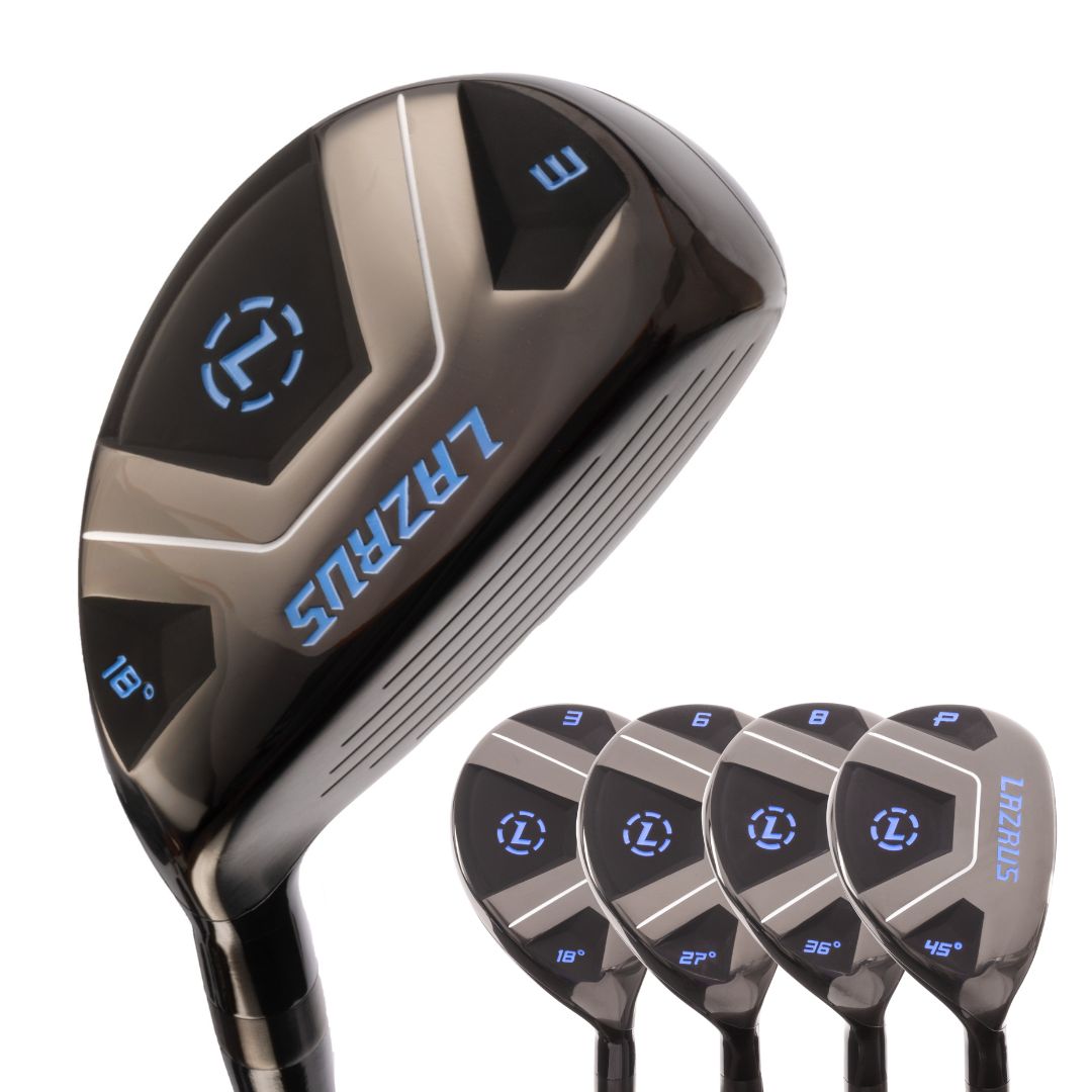 Lazrus Golf Hybrid Woods (1,2,3,4,5,6,7,8,9,PW,GW) Individual Or Sets