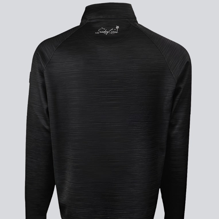 Quarter Zip Black