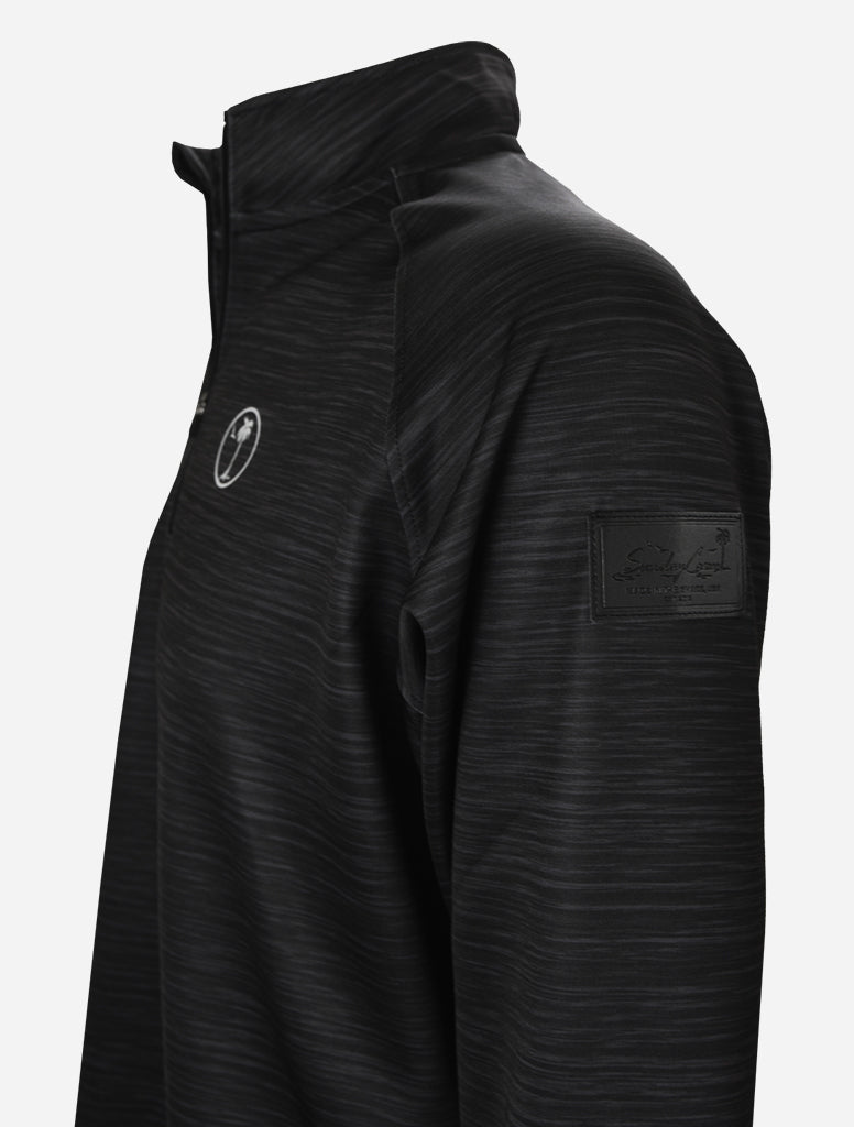 Quarter Zip Black