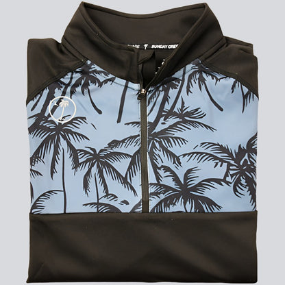 PALM BEAR IT BLACK Quarter Zip