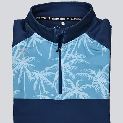 PALM BEAR IT BLUE Quarter Zip