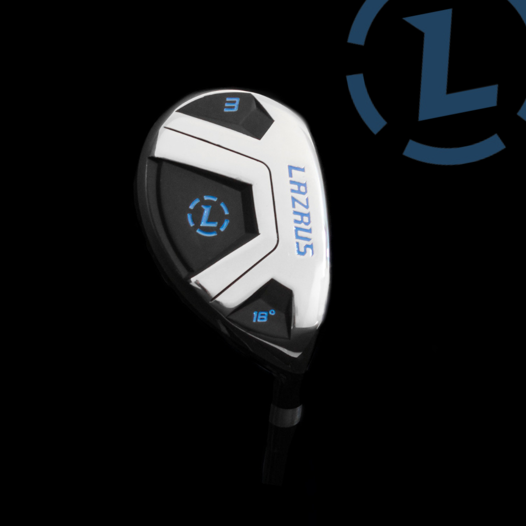 Lazrus Golf Hybrid Woods (1,2,3,4,5,6,7,8,9,PW,GW) Individual Or Sets