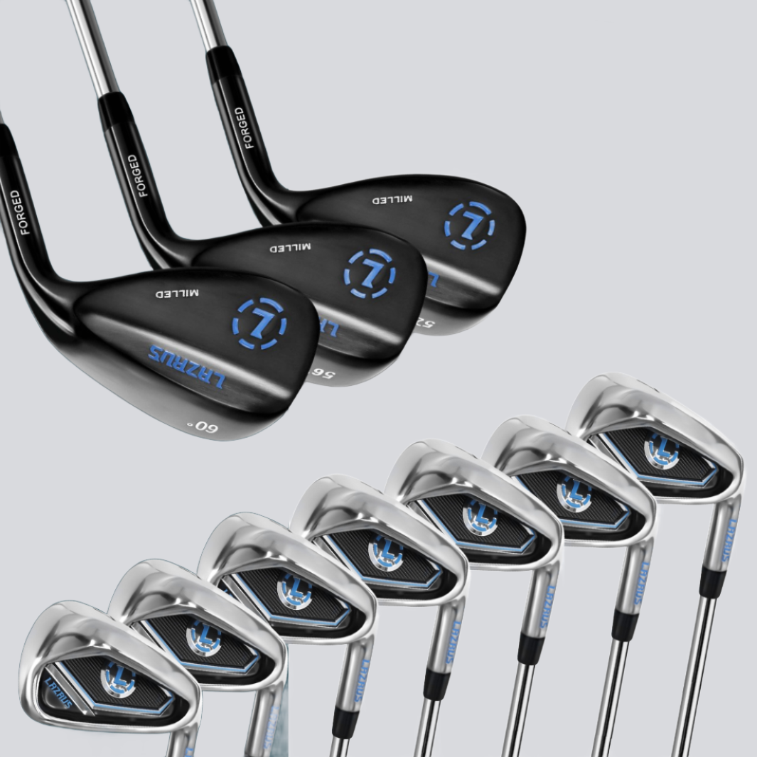 Wedge Set + Irons Set (4-PW, Right Hand or Left Hand) | Lazrus Golf