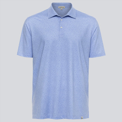 Atlantic Sol Island Polo - Mini Wave Print Blue