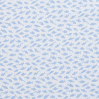 Atlantic Sol Island Polo - Mini Fish Print White