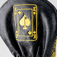 Black/Gold King of Spades - Driver Cover