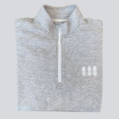 Country Club Grey Quarter Zip