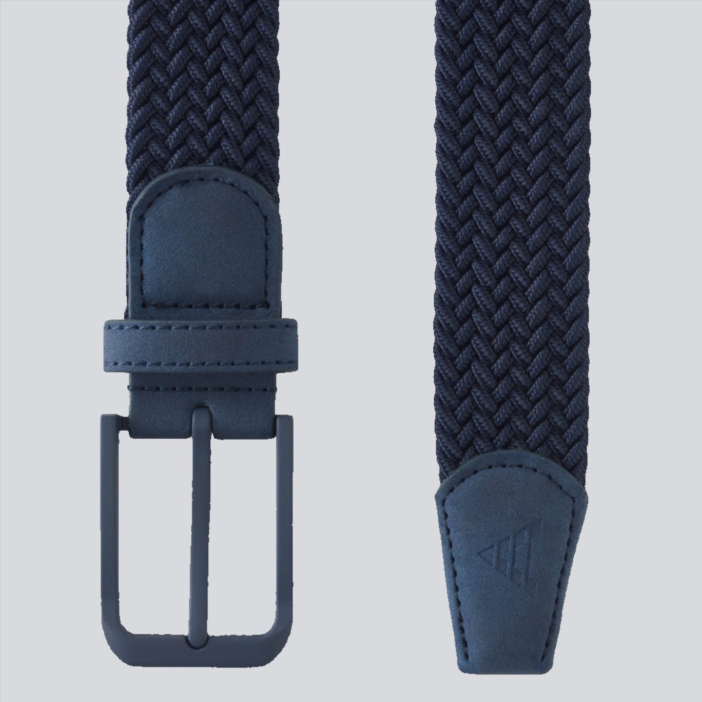 NAVY WOVEN STRETCH BELT