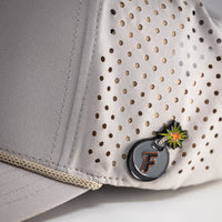 Perforated Rope Hat - Bone