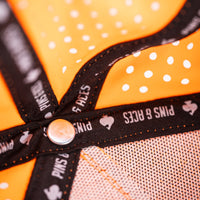 Perforated Rope Hat - Highlighter Orange