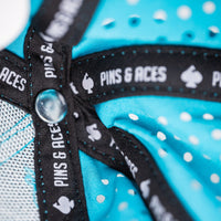 Perforated Rope Hat - Baby Blue