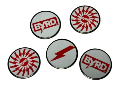 The Byrd Ball Markers (3)