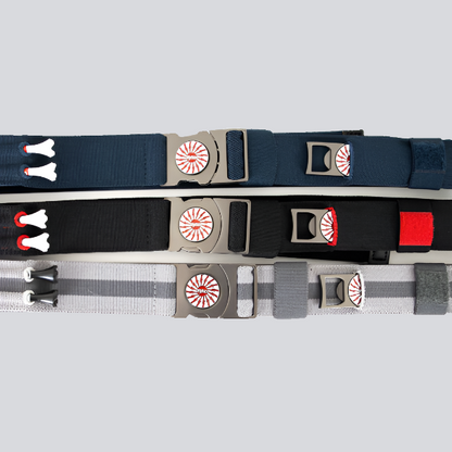 The Byrd Belt - Reversible Golf Belt Holds Tees, Marker, Divot Tool & Glove