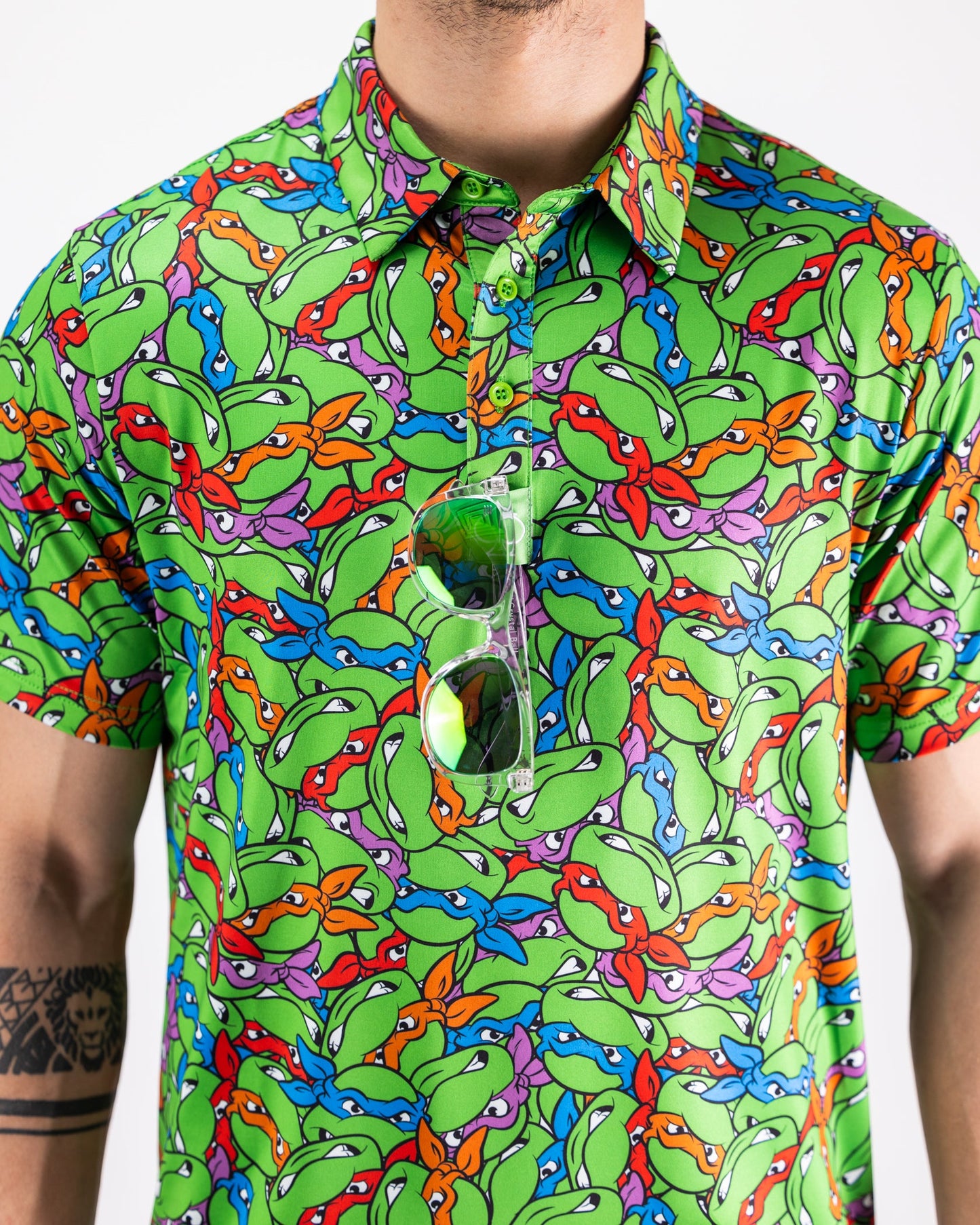 TMNT - Mean Green Polo