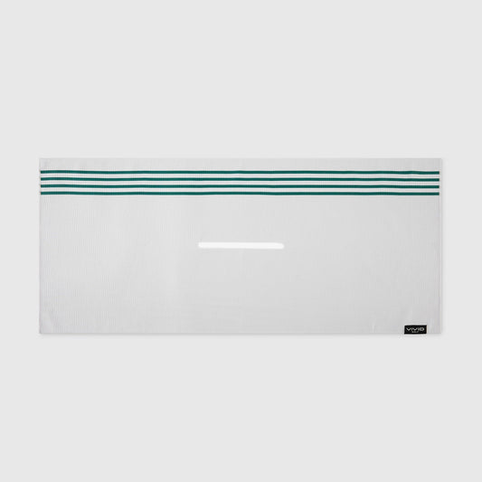 Caddy Green Stripe Towel