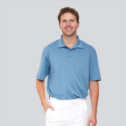 Atlantic Sol Island Polo - Coastal Blue