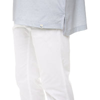 Atlantic Sol Island Polo - Mini Wave Print Gray