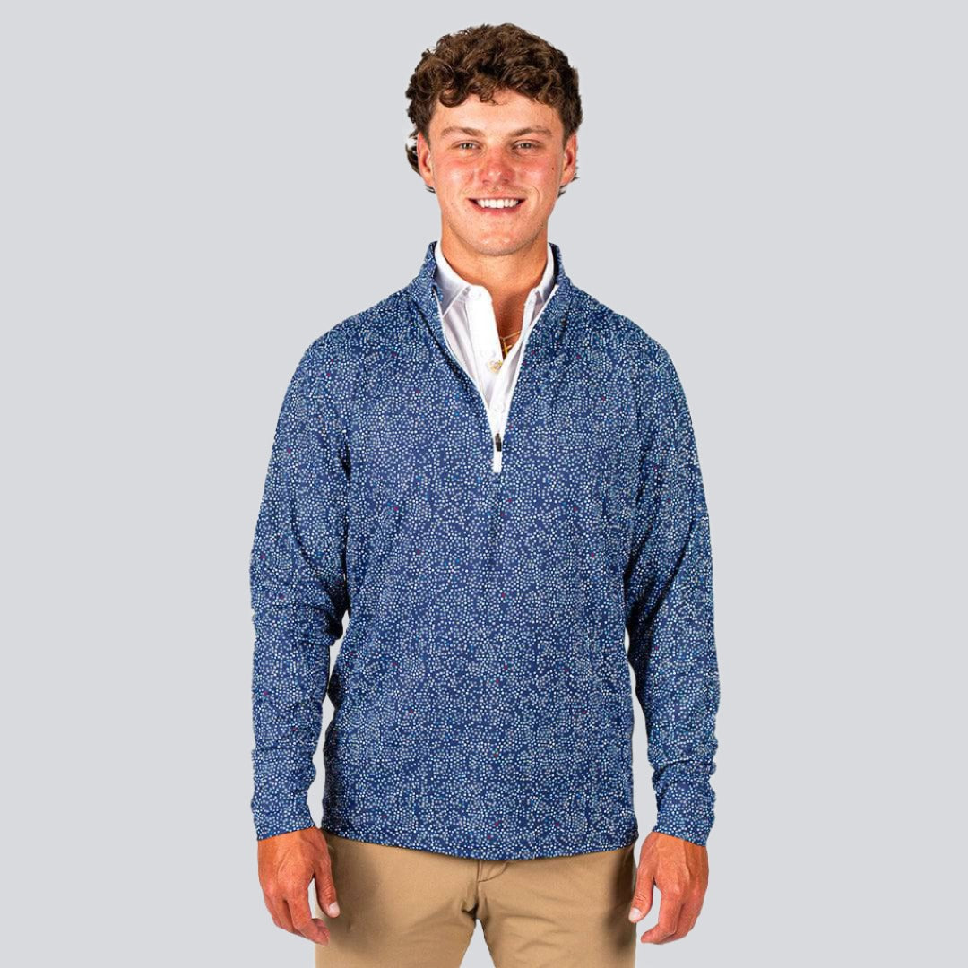 Starry Night Men's Q-Zip