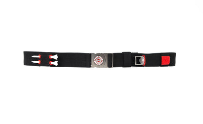 The Byrd Belt - Reversible Golf Belt Holds Tees, Marker, Divot Tool & Glove