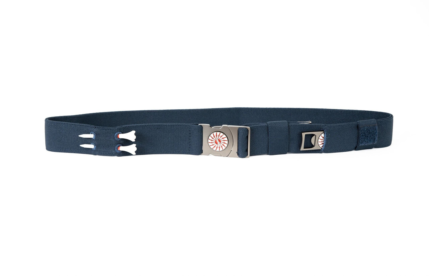 The Byrd Belt - Reversible Golf Belt Holds Tees, Marker, Divot Tool & Glove