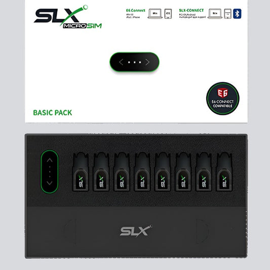 BASIC PACK: SLX MicroSim + Additional Clips for real clubs (Swing Stick sold separately)