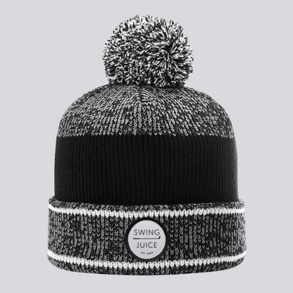 Golf Retro Unisex Pom Pom Beanie