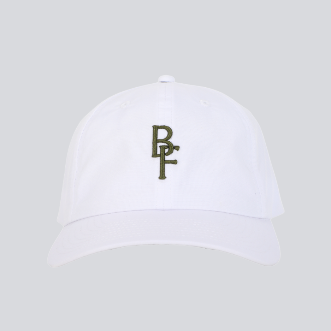 B&F White Performance Hat